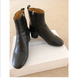 Isabel Marant Deyissa Black Leather Boots Sz US 6